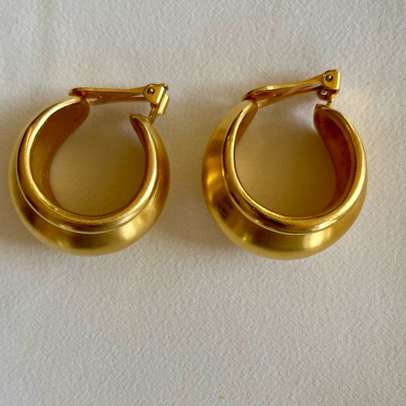 Clara Kasavina NYC 14k Gold Plated Earrings - Picture 4 of 16
